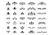 Decorative ornamental dividers, a Decorative Illustration by Yayasya (Thumbnail 1 of 3)