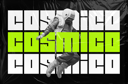 Cosmico - Bold Font