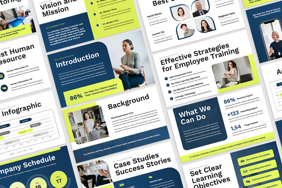 Human Resource Google Slides, a Presentation Template by rgbryand (Photo 6 of 7)