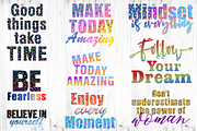 Inspirational & Motivational Bundle, an Object Graphic by D2PUTRI (Thumbnail 23 of 27)