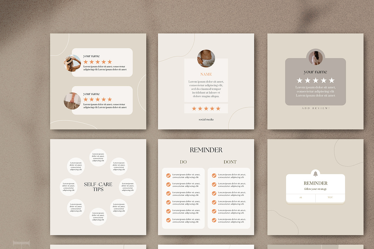 Human Design Instagram Template, a Social Media Template by Backyard Rose (Photo 22 of 28)