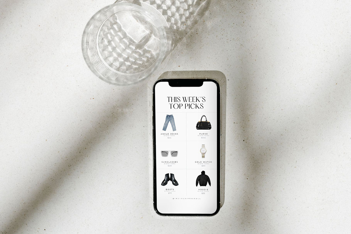 Content Creator Instagram Stories, a Social Media Template by Blush Created (Photo 9 of 12)