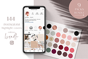 Instagram Highlight Covers-Bundle, a Social Media Template by Inky Jar Design Studio (Thumbnail 1 of 10)