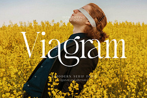 Viagram Modern Serif Font