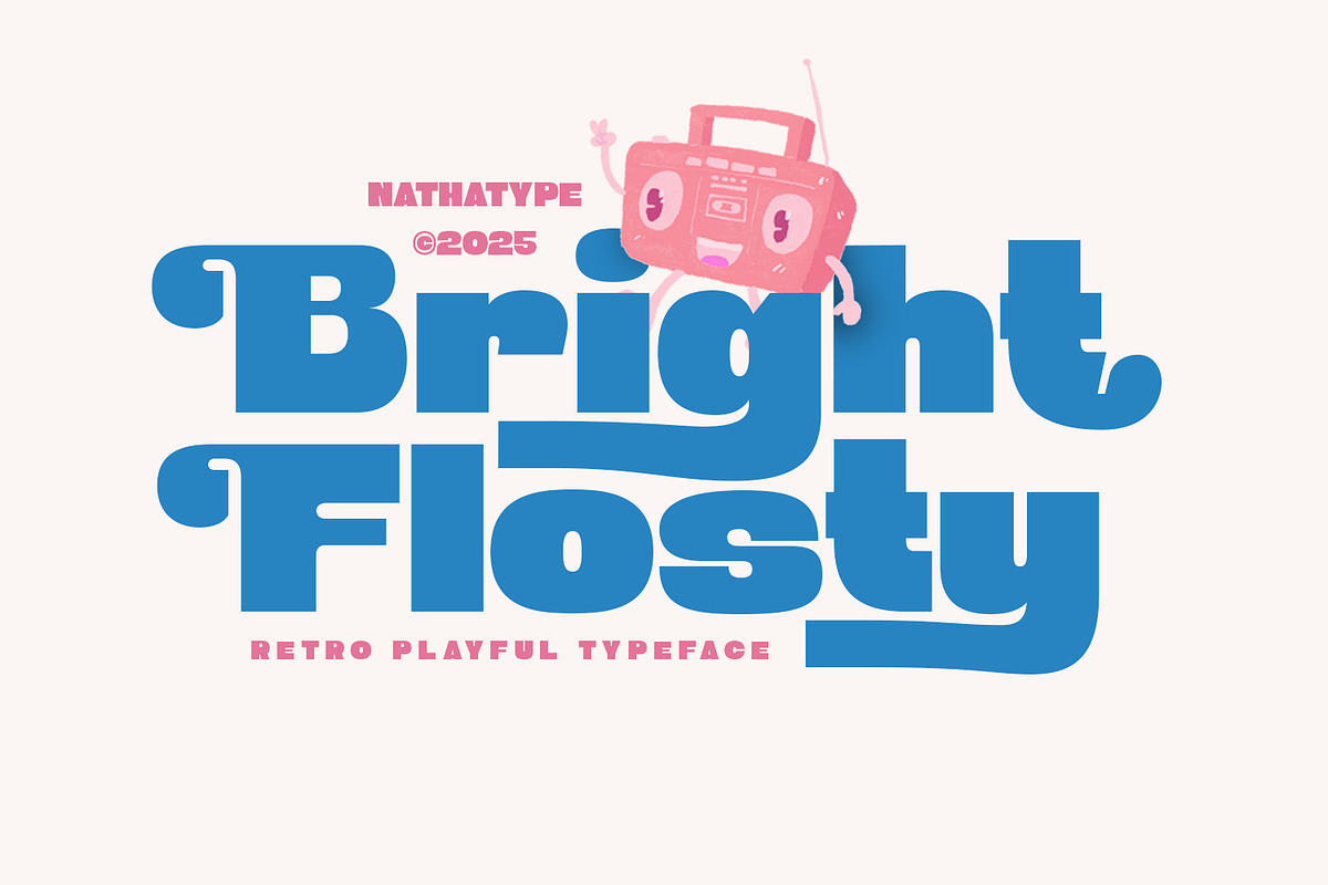 Bright Flosty, a Symbol Font by Nathatype (Photo 1 of 10)