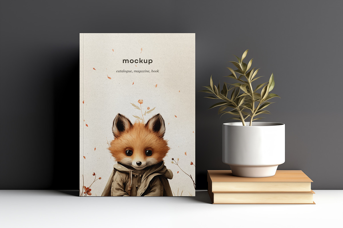 Magazine, Book Cover Mockup, a Books & Magazine Mockup by dpi (Photo 11 of 12)