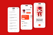 Zaion - Ai Chatbot Mobile App, an App Template by twinstd (Thumbnail 2 of 5)
