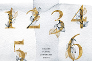 OLA Floral Alphabet Letters & Digits, a Decorative Illustration by Olga Begak Art & Design (Thumbnail 3 of 10)