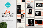 Canva Instagram Template Vexa, a Social Media Template by Lythcreative (Thumbnail 1 of 6)
