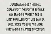Jurneka Mono - Modern Sans Font, a Sans Serif Font by QR Design Studio (Thumbnail 3 of 6)