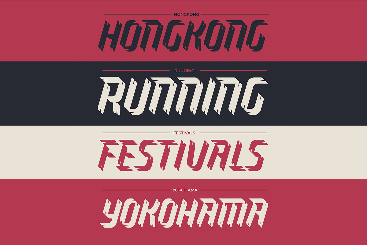 Budan - Display Font, a Font by Visio studio (Photo 10 of 12)