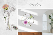 Heritage tea roses, a Decorative Illustration by MsFlaffy (Thumbnail 5 of 14)