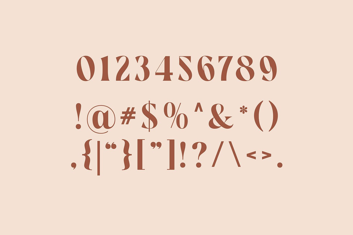 Monea - Serif Display Font, a Serif Font by Luna Shop (Photo 9 of 12)