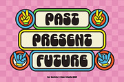 Sunkits Modern Groovy Typeface, a Sans Serif Font by Aiyari (Thumbnail 6 of 11)
