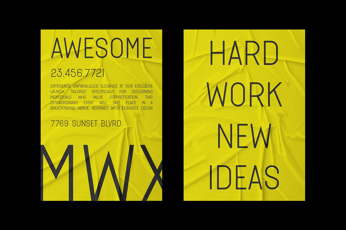 Equa, a Sans Serif Font by Lemockup (Photo 4 of 11)