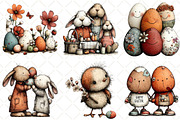 Whimsical Easter Clipart, an Illustration by Black Bird Studio (Thumbnail 5 of 5)