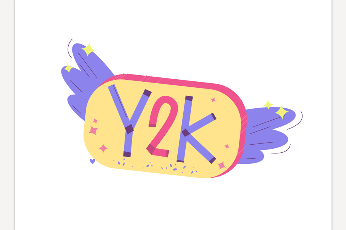 Trending Y2K symbol. Late 90s early, a Person Illustration by Anna's Shop