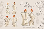 Candles and torsos of god and goddes, an Illustration by Siriliadka Dreams (Thumbnail 6 of 10)