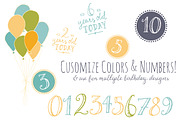 Birthday Photoshop Overlays preview 3