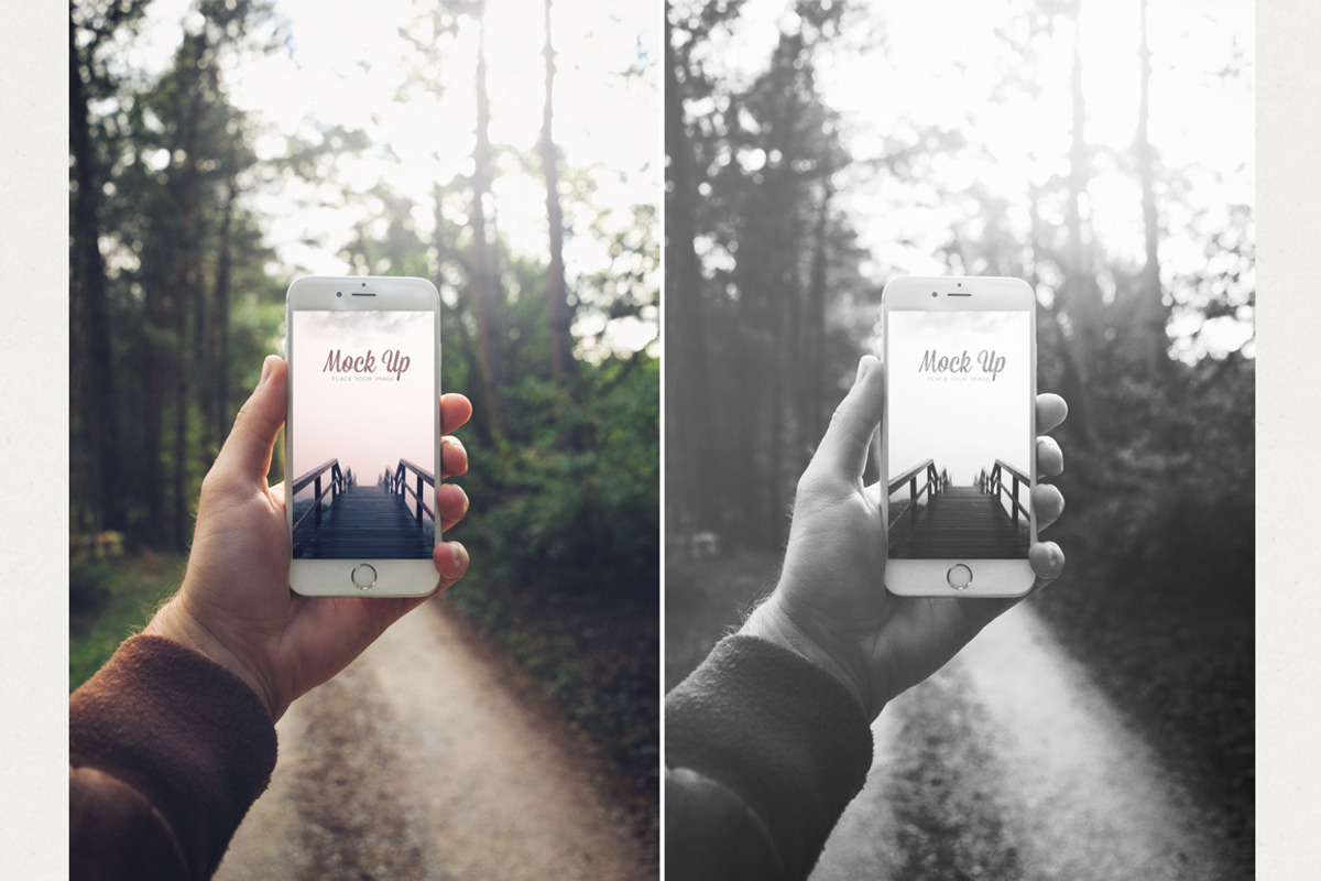 Hand on Smartphone - Mock Up, an iPhone Mockup by Foos (Photo 2 of 3)