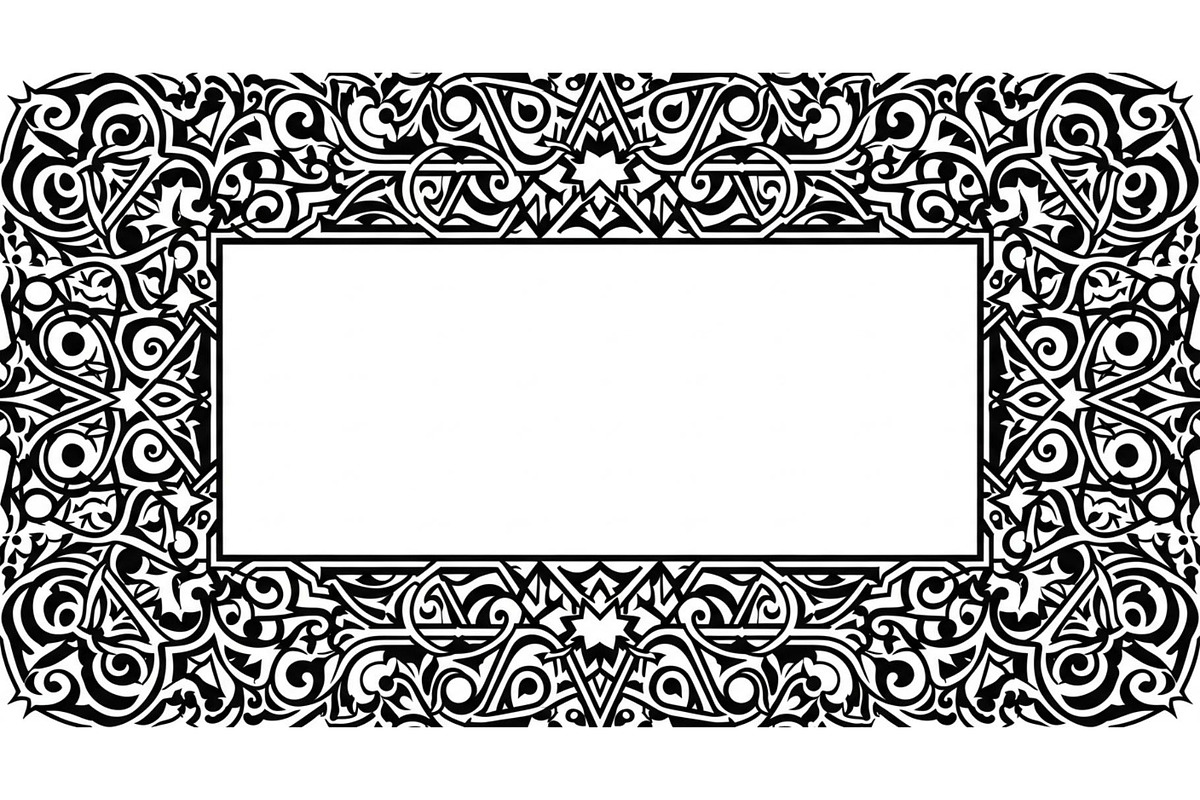 Ornamental Frame SVG Bundle, an Illustration by jahid234 (Photo 25 of 31)