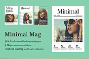Minimal Magazine, a Magazine Template by CRS Design (Thumbnail 1 of 3)