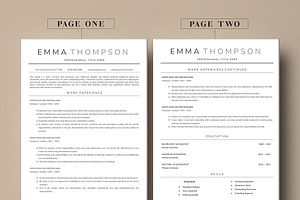 Editable Google Docs Resume