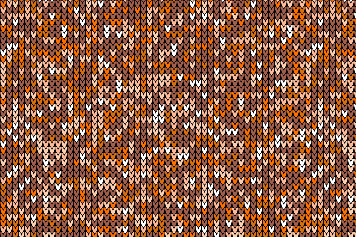 11 Knitted Seamless Patterns Preset, a Pattern Graphic by Juksy (Photo 4 of 11)