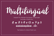 Wonderland, modern calligraphy font, a Script Font by Rachel White Art (Thumbnail 6 of 11)