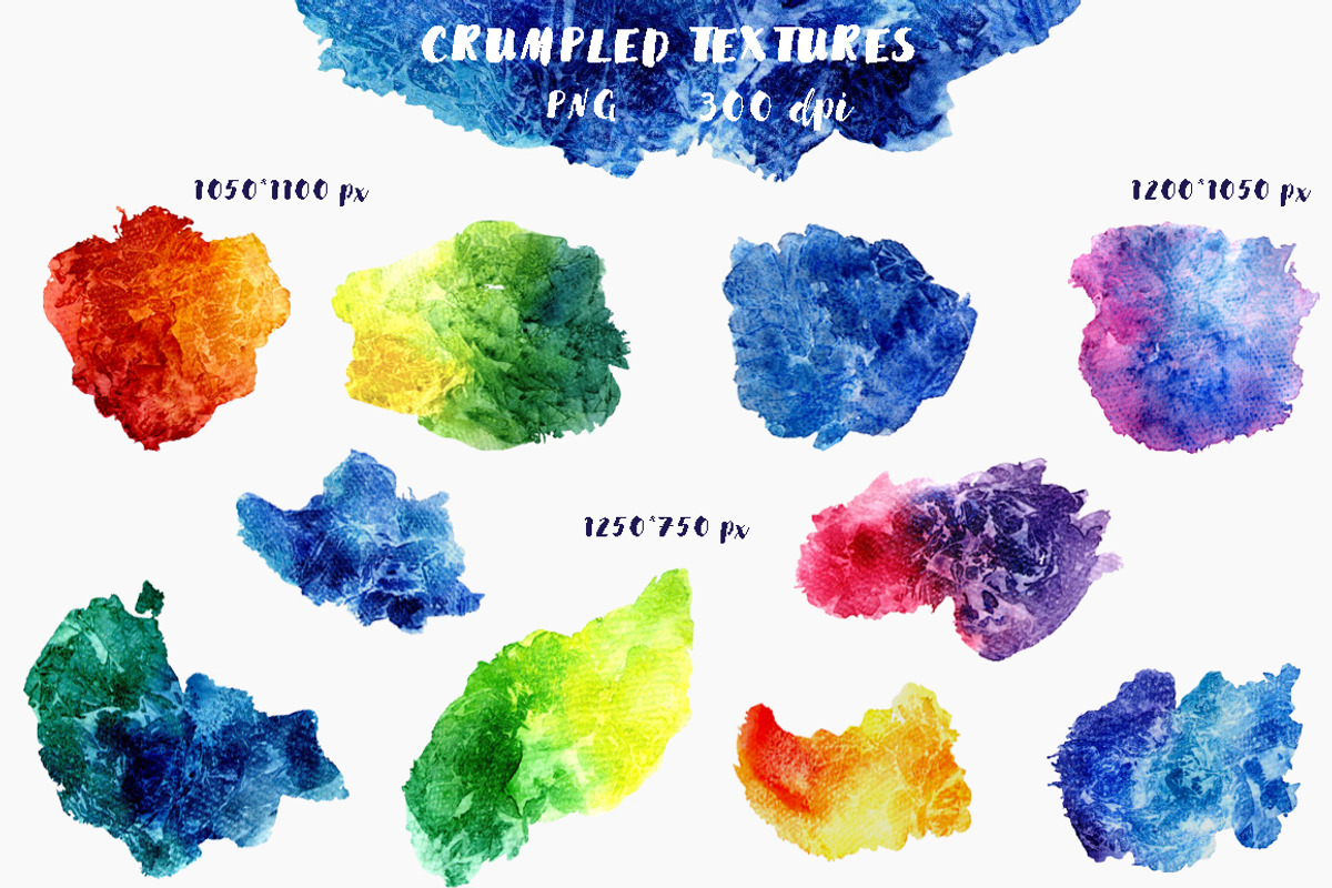 21 Watercolor splashes, a Background Graphic by KitsPix (Photo 2 of 5)