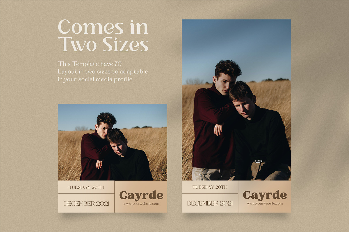 Cayrde - Social Media Template, a Social Media Template by ZAF Studio (Photo 4 of 12)