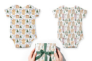 Watercolor Winter Town Collection, a Person Illustration by MayaNavits (Thumbnail 6 of 10)
