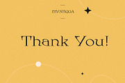 Mystiqua - Art Nouveau Inspired Type, a Serif Font by HipFonts (Thumbnail 11 of 11)