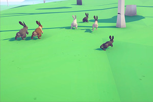 Poly Art Rabbit