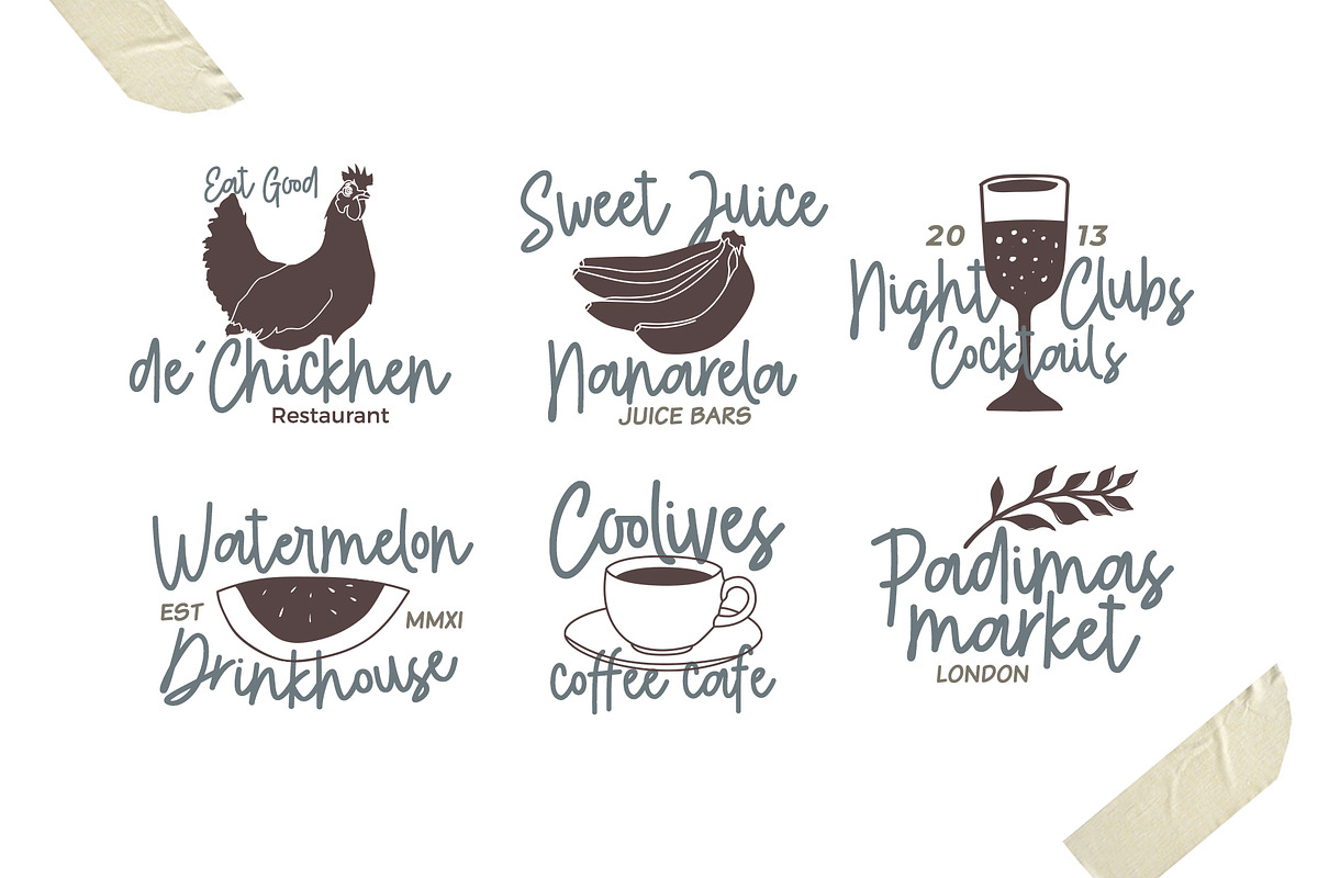 Play Ground Font Duo + Illustrations preview 5