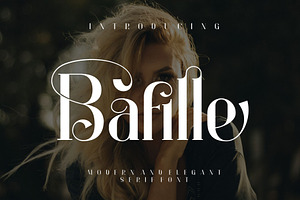 Bafille Modern And Elegant Serif