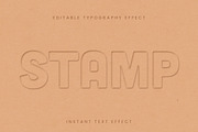 Debossed Paper Text Effect, a Templates & Theme by studiogstock (Thumbnail 2 of 2)