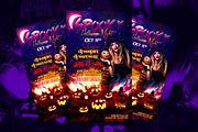 Spooky Halloween Night Flyer, a Flyer Template by InTheSky15 (Thumbnail 2 of 2)