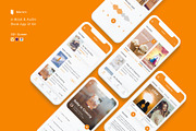 Meron e-Book  Audio Book App UI Kit, an UI Kit Template by Betush (Thumbnail 1 of 6)