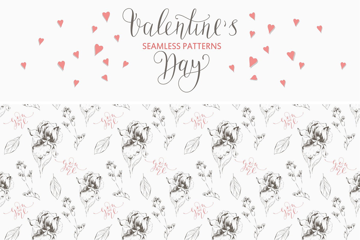 Valentine's Day. Romantic set, an Illustration by OlgaAlekseenko (Photo 6 of 11)