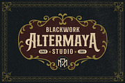 Hermona Vintage + Extras, a Serif Font by Arterfak Project (Thumbnail 3 of 13)