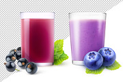 Berries drinks, an Object Graphic by Fruits+Veggies (Thumbnail 2 of 3)