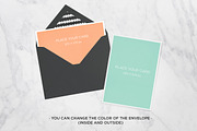 Greeting Cards MockUp, a Print Template by tomodachi studio (Thumbnail 3 of 5)