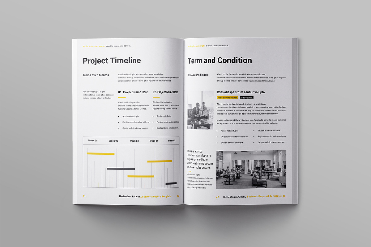 Business Proposal Template, a Brochure Template by ElvinPrint (Photo 6 of 9)