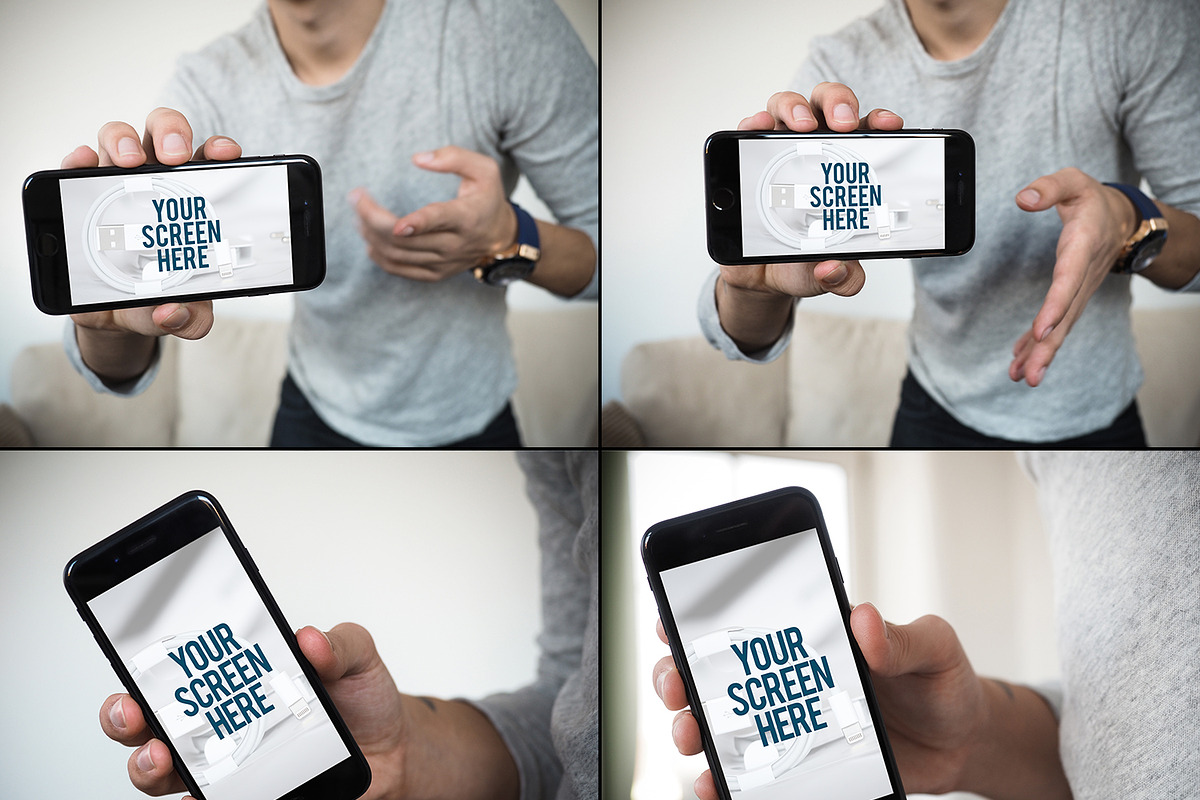 19 Mockups iPhone (pics+PSD), an iPhone Mockup by tydla (Photo 3 of 6)