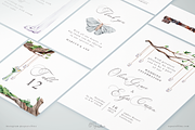 White Forest Wedding Invitations, an Invitation Template by Aquarellina (Thumbnail 3 of 4)