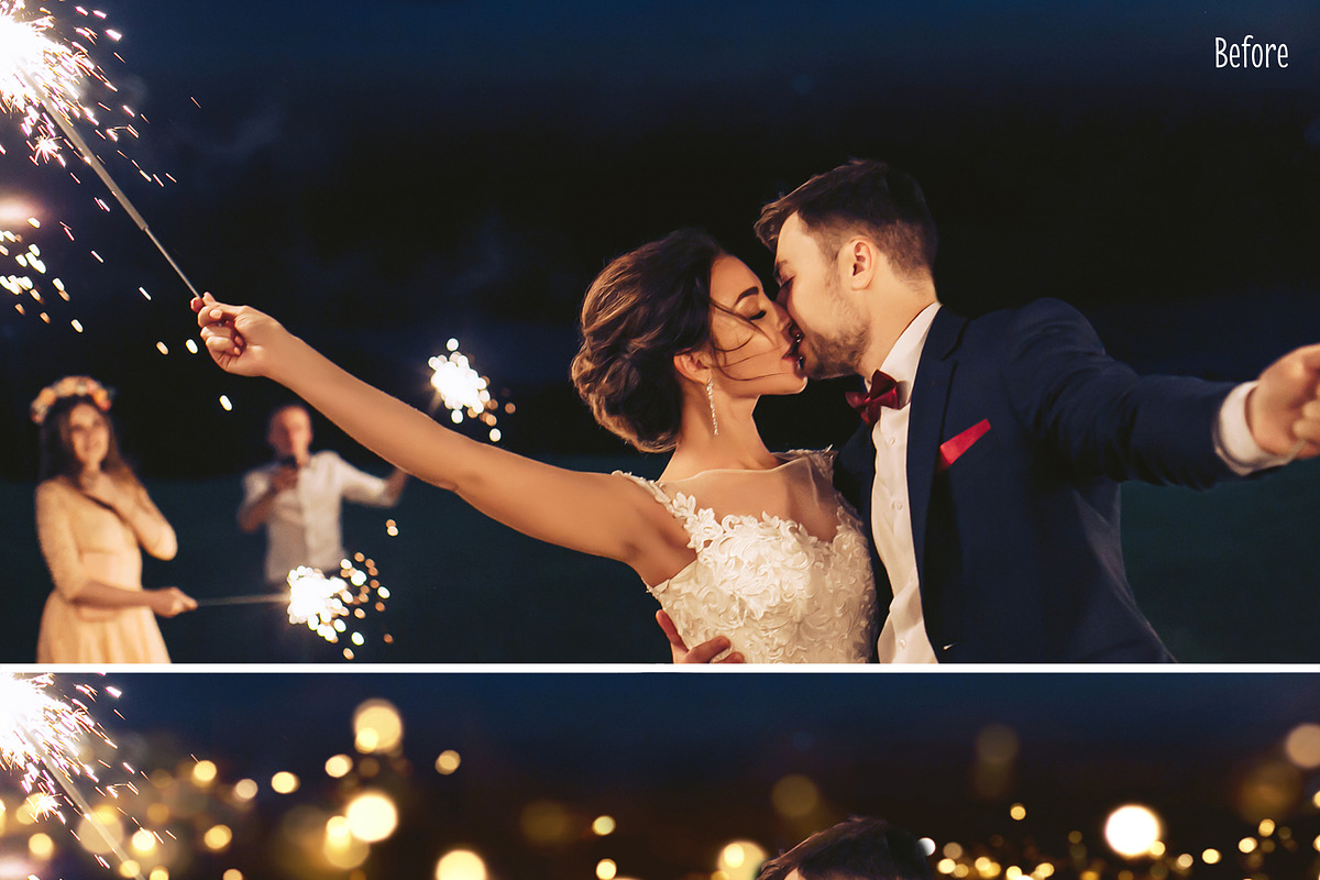 Bokeh String Lights Photo Overlays, a Brushes & More by MockTurtleStudio (Photo 2 of 9)