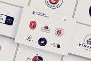 6 Vintage Minimalist Farm Logo Set, a Branding & Logo Template by Ikhwan Hakim (Thumbnail 5 of 7)