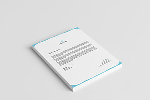 Border Style Letterhead