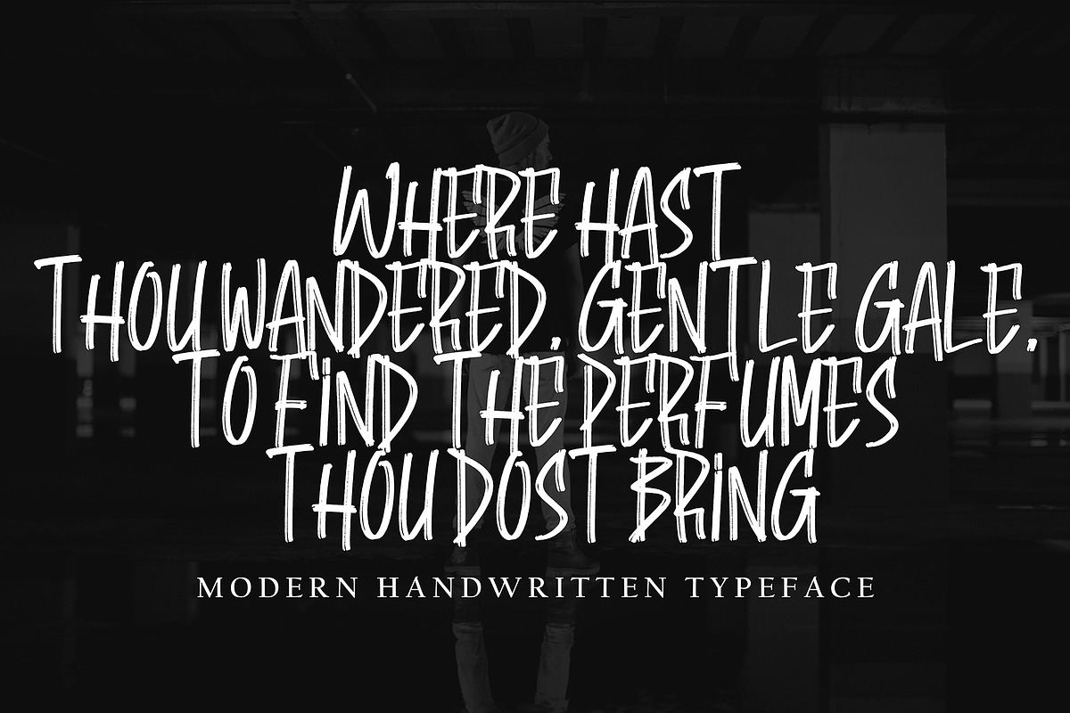 Enternal Disaster, a Handwritten Font by pineungtype (Photo 4 of 6)